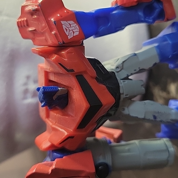 Transformers Optimus prime mini figure plastic toy for kid robot - Picture 2 of 7